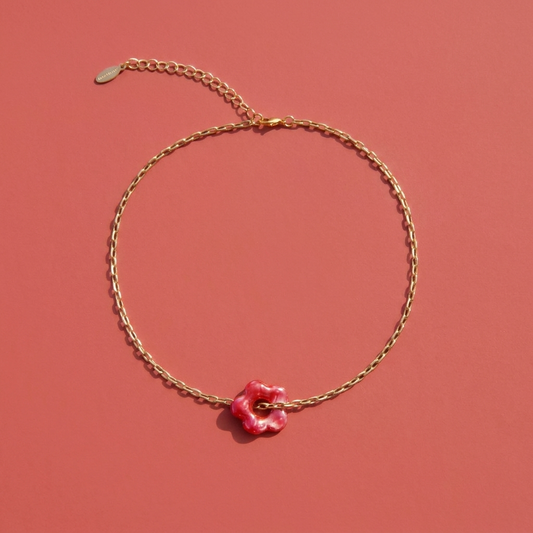 Kette Blossom Red