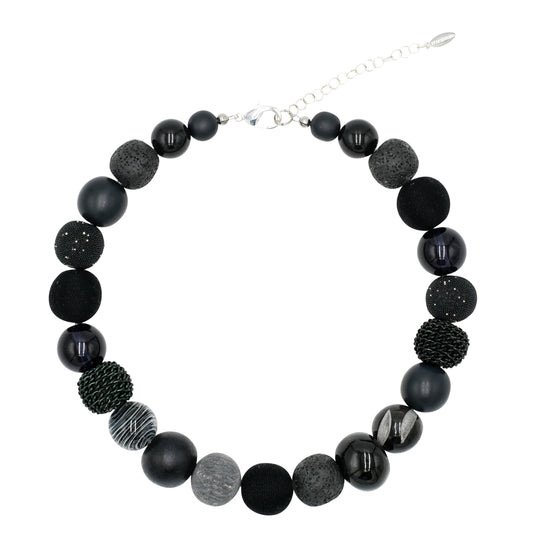 Perlenkette Black Beauty