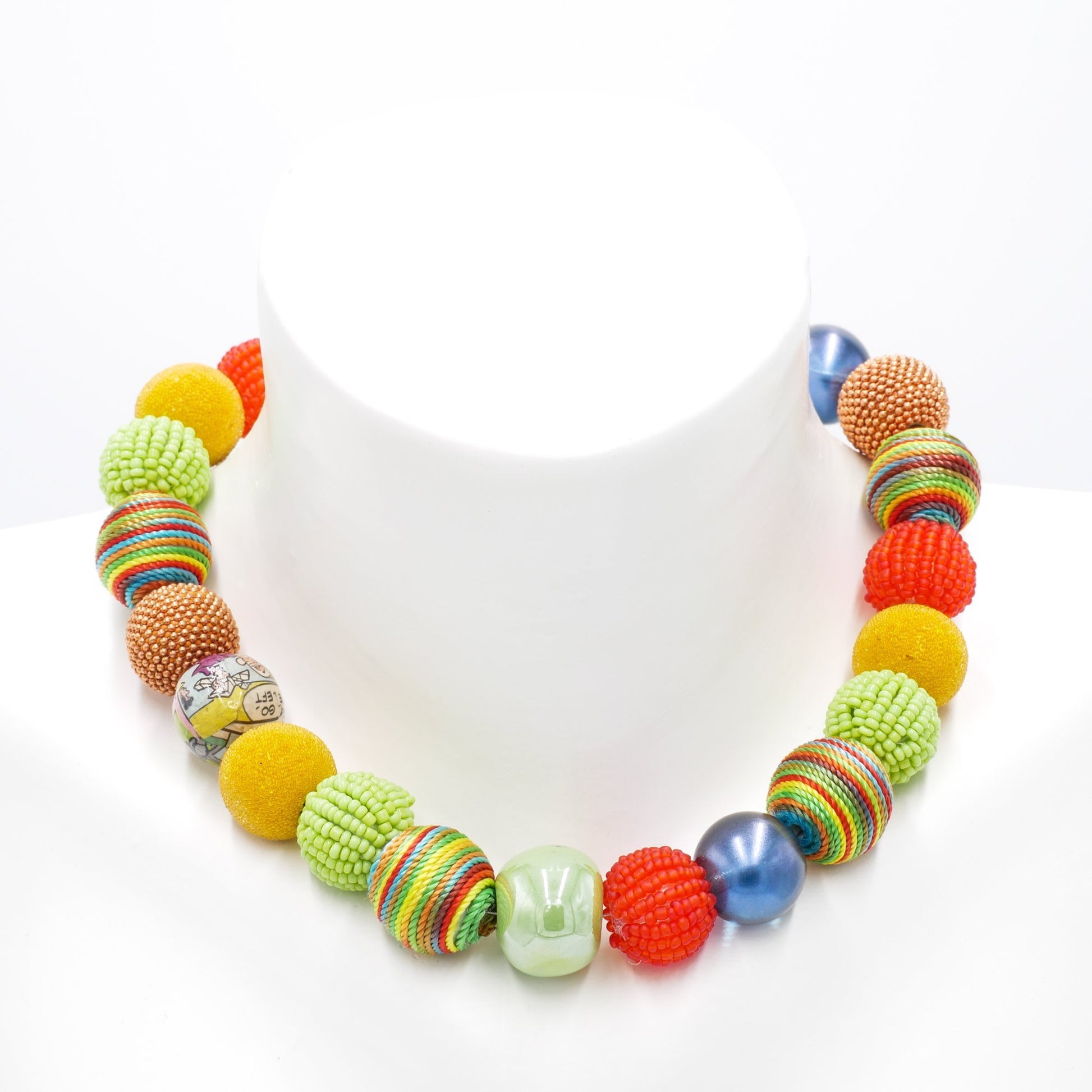 Perlenkette Multicolor